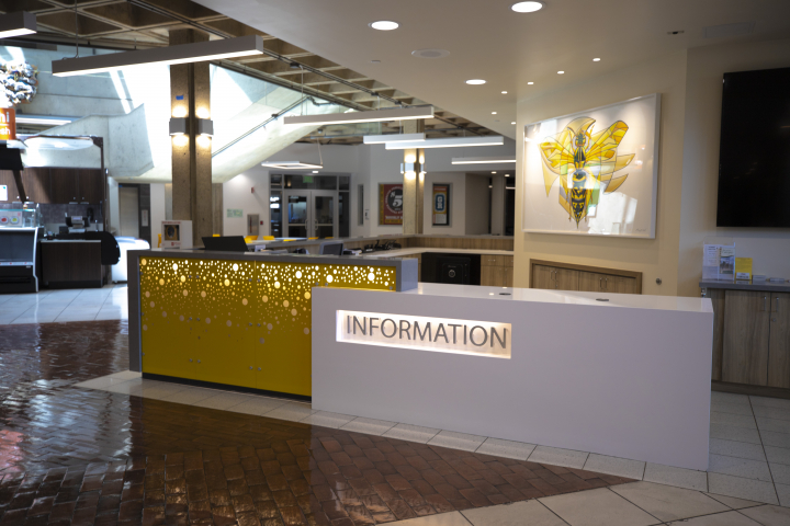 Info Desk at University Union Sacramento State